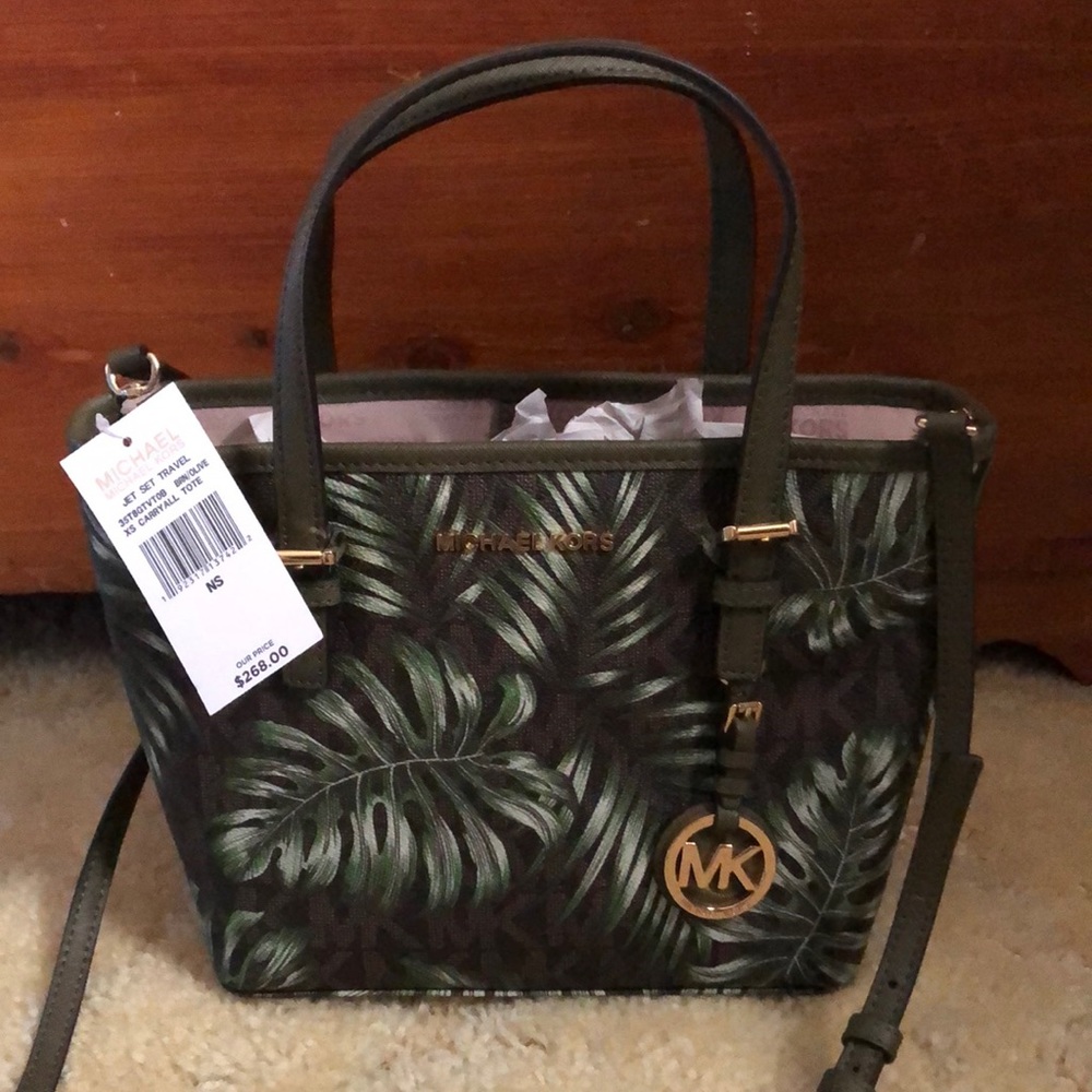 Michael Kors Palm Leaf Purse